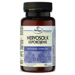 Nervosol K Uspokojenie 90tabl. HERBAPOL KRAKÓW