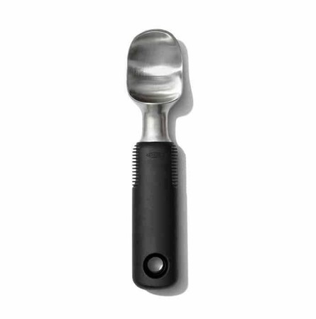 OXO-Łyżka stalowa do lodów czarna, Good Grips