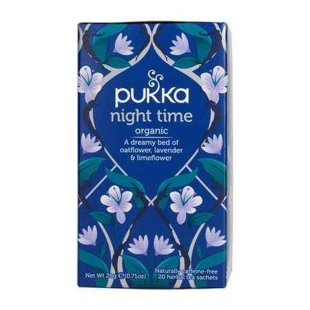Pukka — Night Time, organiczna herbata — x20 saszetek