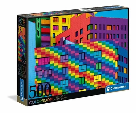 Puzzle 500 color boom Kwadraty 35094 -