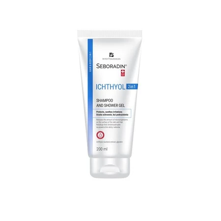 Seboradin Ichthyol szampon-żel 2w1 200ml