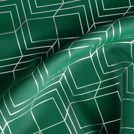 ZASŁONA GOTOWA D91 POLI 140 X 250 CM ZIELONY