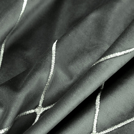 ZASŁONA DEKORACYJNA PIERRE CARDIN MARGO 140 X 250 CM JASNOSZARY
