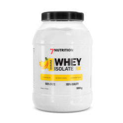 7Nutrition Whey Isolate 90 odżywka białkowa WPI 1 kg smak banan