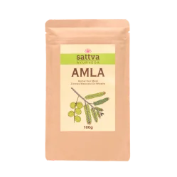 Sattva - Maseczka ziołowa do włosów Amla 100g