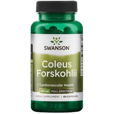 Swanson Fs Coleus Forskohlii 400 Mg 60 K