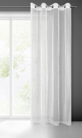 FIRANA GOTOWA ADEL 140 X 250 CM BIAŁY