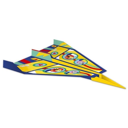 Janod Zestaw kreatywny Papierowe samoloty z wyrzutnią 6+