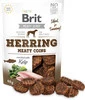 BRIT JERKY Snack HERRING Meaty Coins Śledź Algi 80g