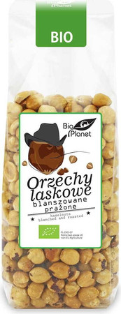 ORZECHY LASKOWE PRAŻONE BIO 350 g - BIO PLANET