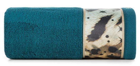 Ręcznik Eva 15 50 x 90 cm, Ciemnoturkusowy