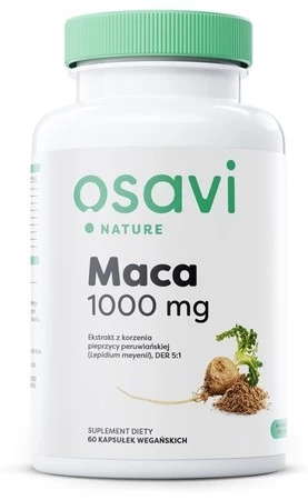 OSAVI Korzeń Maca - ekstrakt 5:1 500 mg (60 kaps.)