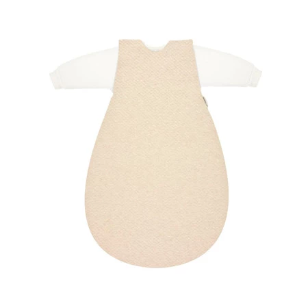 ALVI Baby-Mäxchen, Śpiworek - tkanina specjalna - 3-częsciowy Quilt nature 50/56