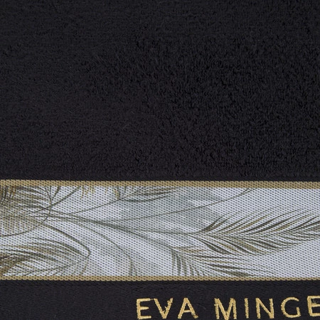 Ręcznik Eva 17 30 x 50 cm, Czarny