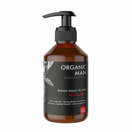Organic Life - Balsam myjący do ciała Regenerujący Organic Man 250 g