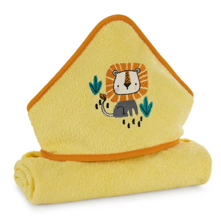 Ręcznik Dziecięcy Baby69 100 x 100 cm, Żółty