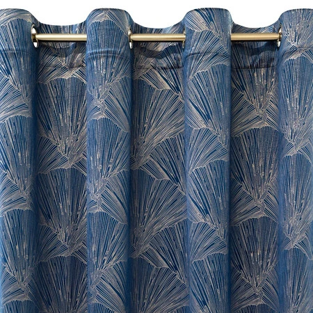 ZASŁONA GOTOWA GOJA 140 X 250 CM GRANATOWY