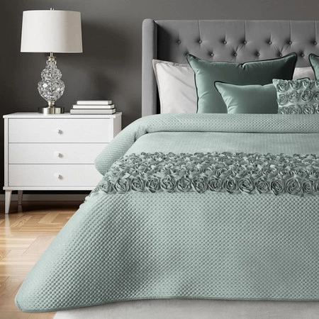 Narzuta  CERAMIKA ROSES 220 X 240 CM MIĘTOWY