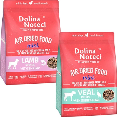 DOLINA NOTECI Superfood Mini Danie Cielęcina Perliczka 1kg