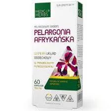 MEDICA HERBS Pelargonia afrykańska 450mg, 60 kaps.