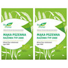 Zestaw 2x BIO PLANET Mąka pszenna razowa typ 2000 BIO 1kg