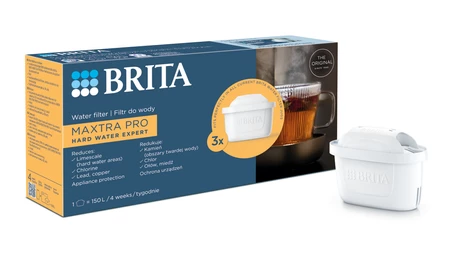 Brita MAXTRA PRO Filtr do wody Hard Water Expert 3 szt.