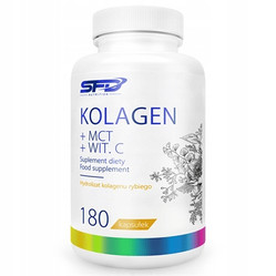 SFD kolagen + MCT + wit. C, 180 kaps.