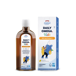 Osavi Daily Omega Kids 800 mg kwasy tłuszczowe EPA i DHA dla dzieci 250 ml smak cytryna
