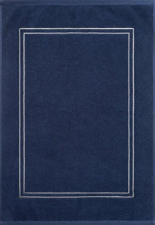 DYWANIK ŁAZIENKOWY OLIVIA (04) 50 X 70 CM GRANATOWY