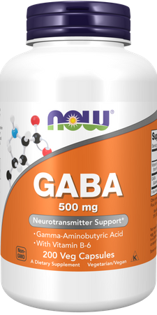 GABA 500 mg z witaminą B6 (200 kaps.)