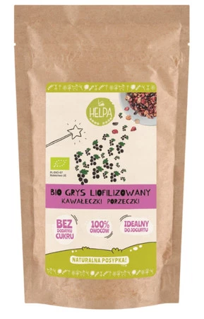 GRYS LIOFILIZOWANY (KAWAŁECZKI PORZECZKI) BIO 20 g - HELPA