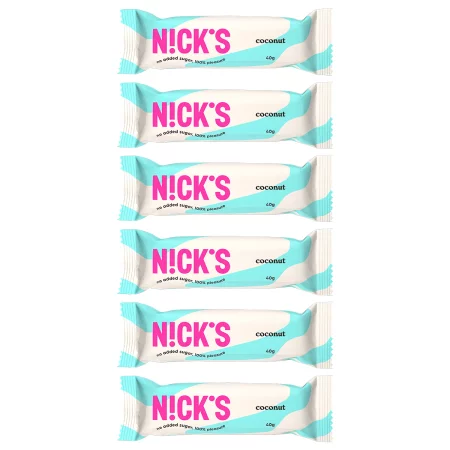 Zestaw x 6szt. N!CK'S Nicks Coconut 40g