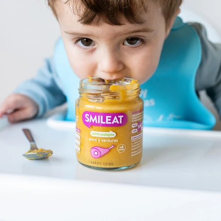 Smileat, BIO Słoiczek z indykiem i warzywami 6m+, 230 g