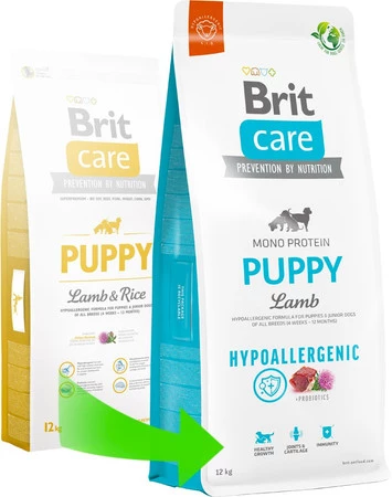 Brit Care Dog Hypoallergenic Puppy Lamb 1kg