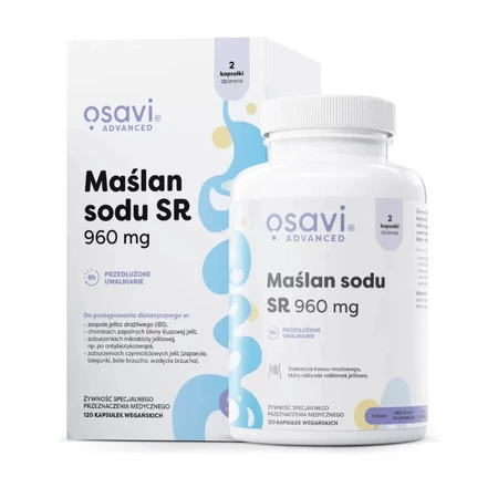 OSAVI Maślan Sodu SR 120 kaps.