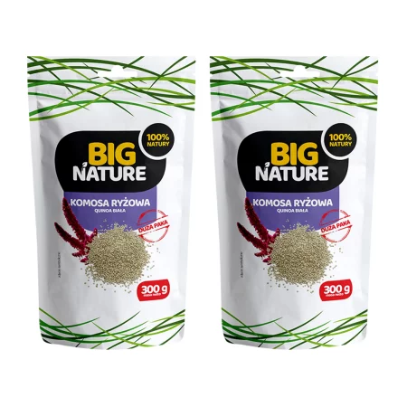 Zestaw 2x Big Nature Quinoa Komosa ryżowa biała 300g