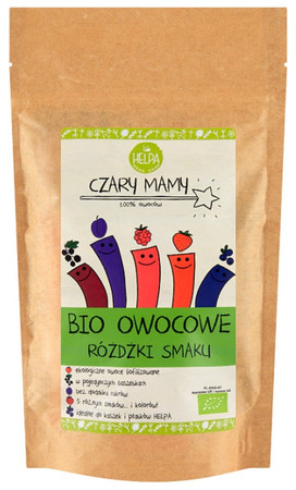 RÓŻDŻKI SMAKU OWOCOWE BIO (10 x 2 g) 20 g - HELPA