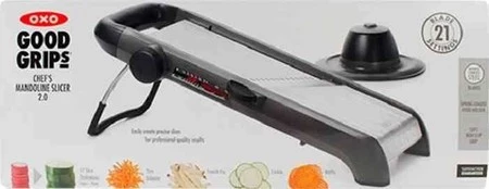 OXO-Krajalnica mandolina szefa, czarna, STL