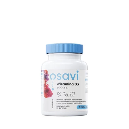 Osavi Witamina D3 2000IU + K2 60 kaps.