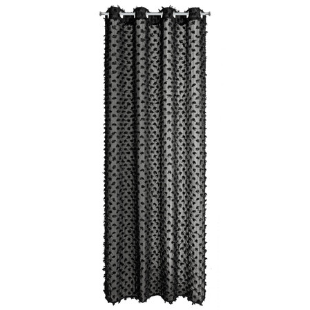 ZASŁONA GOTOWA AURELIA 135 X 250 CM CZARNY
