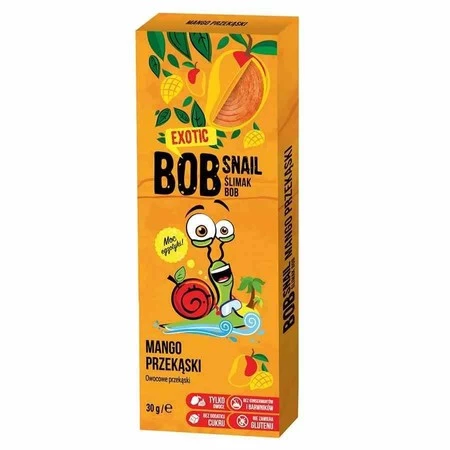 Zestaw owocowych przekąsek Bob Snail 450g 15x30g