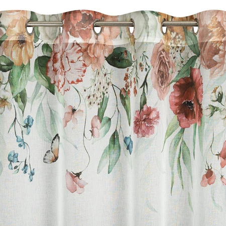 ZASŁONA GOTOWA RISA 140 X 250 CM BIAŁY