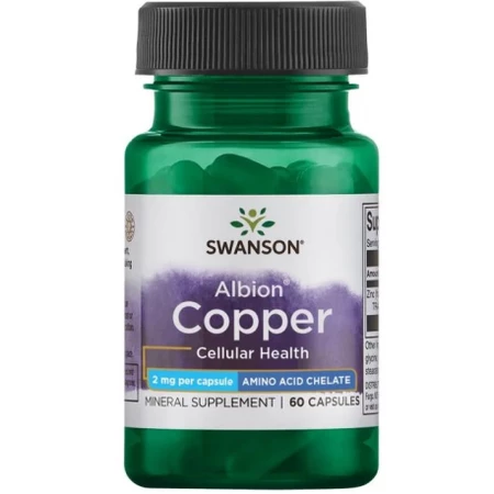Swanson Albion Chelat Miedzi 2 Mg 60 K