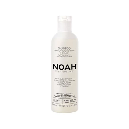 For Your Natural Beauty Purifying Shampoo Hair 1.5 oczyszczający szampon do włosów Green Tea & Basil 250ml