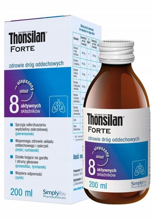 Simply You Thonsilan Forte syrop 200 ml