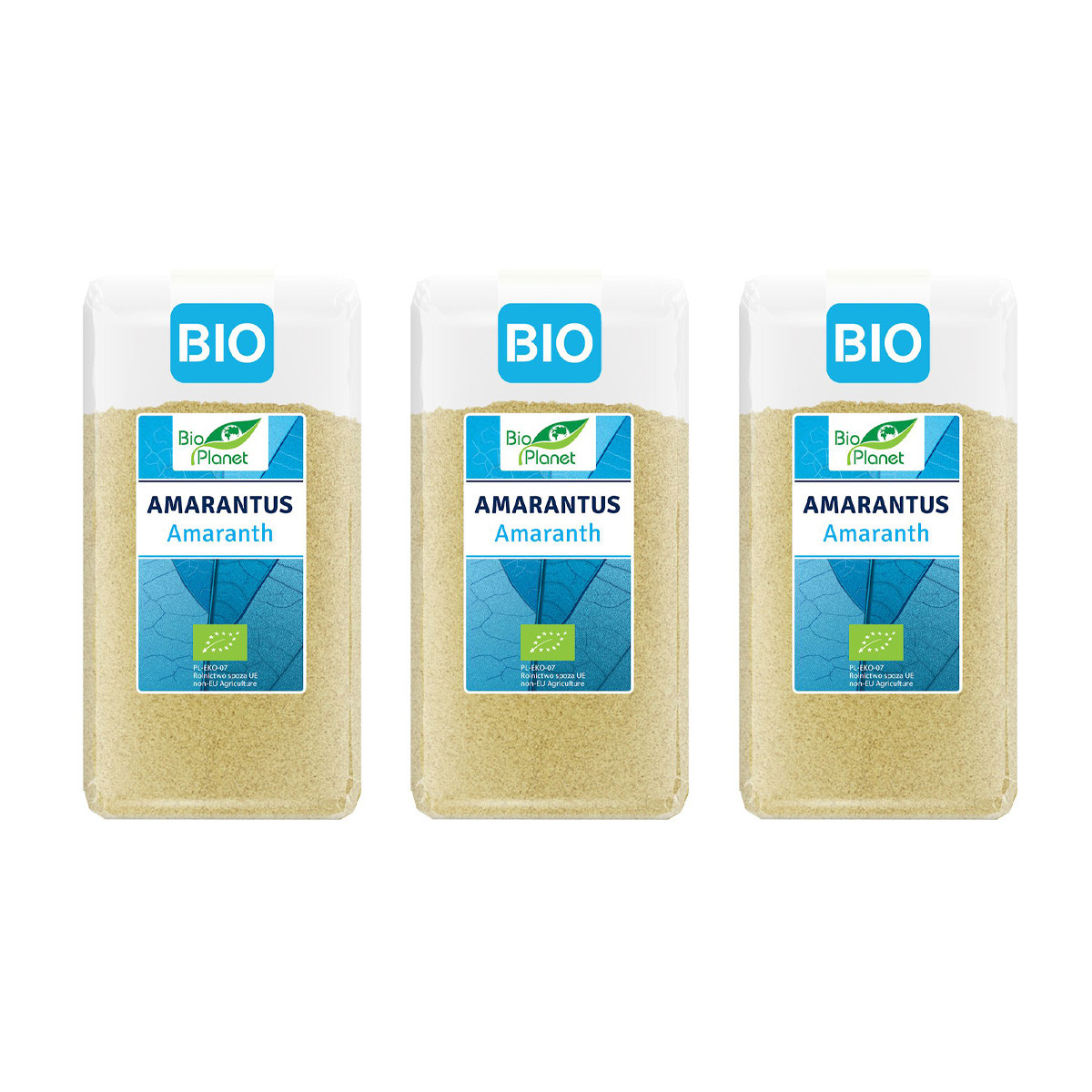 Zestaw 3x Bio Planet − Amarantus nasiona − 500 g - Nabea.pl
