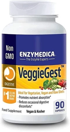 ENZYMEDICA VeggieGest (60 kaps.)