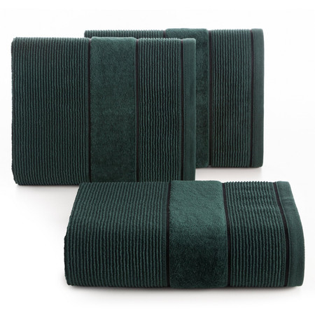 Ręcznik Emma (10), 50 x 90 cm, Ciemnozielony