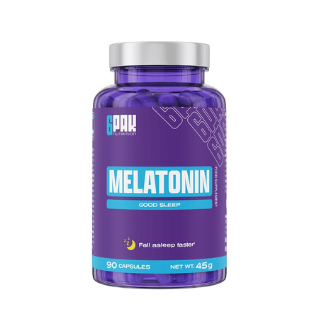 6PAK EL MELATONIN na wsparcie snu 90 kaps.
