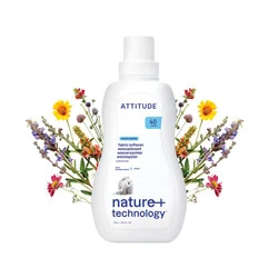 Attitude NATURE+, Płyn do płukania tkanin o zapachu polnych kwiatów, 1040 ml
